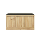 Schoenenkasten - Schoenenkast Aquila Eik Melamine 89,6x45,8x35,5 cm - Dimehouse