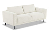 Banken - Moderne 2,5 - zits Bank Beige Stof Aniko 183x90x78 cm - Dimehouse