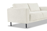 Banken - Moderne 2,5 - zits Bank Beige Stof Aniko 183x90x78 cm - Dimehouse