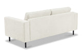 Banken - Moderne 2,5 - zits Bank Beige Stof Aniko 183x90x78 cm - Dimehouse