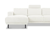 Banken - Moderne U - Bank Hoekbank Beige Stof - Rechts - 310x197x142 cm - Aniko - Dimehouse