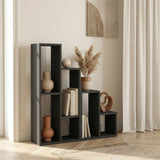 Boekenkasten - Modulaire vakkenkast antraciet melamine Sule 42x89x20 cm - Dimehouse