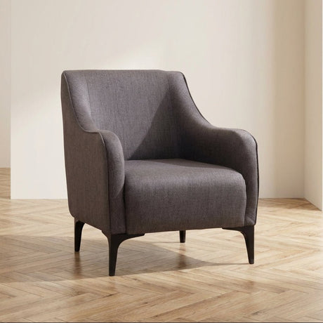 Sessel Belissimo Dark Grey stimmungsvolles Foto in Modern Innenraum