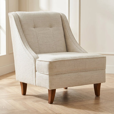 Sessel Ella Prestij Cream stimmungsvolles Foto in Modern Innenraum