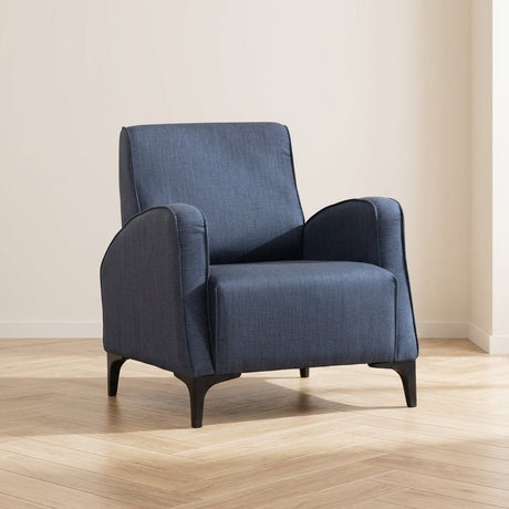 Sessel Petra Blauw stimmungsvolles Foto in Modern Innenraum