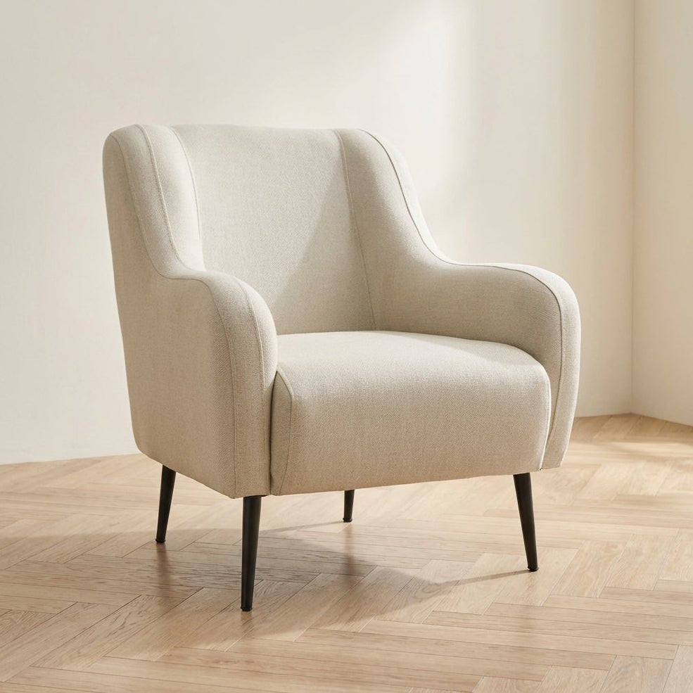 Sessel Revos Cream stimmungsvolles Foto in Modern Innenraum