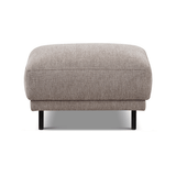 Banken - Hocker taupe stof - 73 × 57 × 47 cm - Aniko - Dimehouse