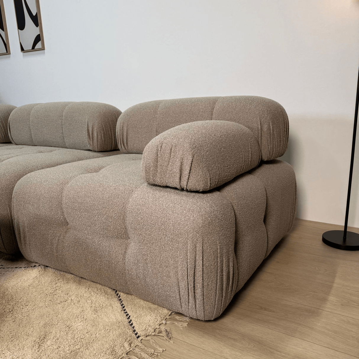 Banken - Modulaire bank 3 - zits Doblo beige - Dimehouse