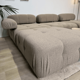 Banken - Modulaire bank 3 - zits met hocker Doblo beige - Dimehouse