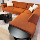 Salontafels - Ronde Salontafel Zwart Getrapt Melamine 85 cm Orin - Dimehouse