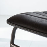 Eetkamerstoelen - Industriële eetkamerstoel Mark zwart - Dimehouse