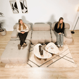 Banken - Modulaire bank 2 - zits Doblo beige - Dimehouse
