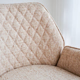 Barhocker Novan-Chenille Dimehouse Weiß LxBxH 75x58x54 Stoff Atmosphäre Foto Farbmuster