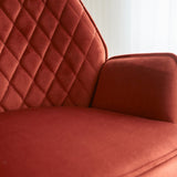 Barhocker Novan-Samt Dimehouse Kupfer LxBxH 75x58x54 Stoff-Atmosphäre-Fotofarbmuster