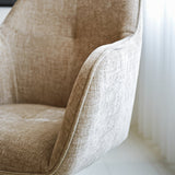 Esszimmerstuhl Camiel Dimehouse Beige LxBxH 62x61x54 Stoff Stimmungsvolles Fotodetail