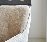 Esszimmerstuhl Camiel Dimehouse Beige LxBxH 62x61x54 Stoff Atmosphäre Foto anders