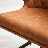 Esszimmerstuhl Eloi Dimehouse Cognac LxBxH 58x58x54 Stoff Atmosphäre Foto anders