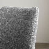 Esszimmerstuhl Beau Chenille Dimehouse Grau LxBxH 72x68x50 Stoff Stimmungsvolles Fotodetail