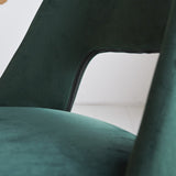 Esszimmerstuhl Mila Dimehouse Grün LxBxH 66x57x49 Stoff Stimmungsvolles Fotodetail