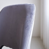 Esszimmerstuhl Mila Dimehouse Grau LxBxH 66x57x49 Stoff Stimmungsvolles Fotodetail