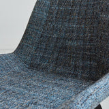 Esszimmerstuhl Jada Chenille Dimehouse Blau LxBxH 79x57x53 Stoff Stimmungsvolles Fotodetail