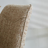 Esszimmerstuhl Jada Chenille Dimehouse Weiß LxBxH 79x57x53 Stoff Stimmungsvolles Fotodetail