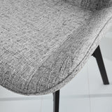 Esszimmerstuhl Jada Dimehouse Grau LxBxH 79x57x53 Stoff Stimmungsvolles Fotodetail