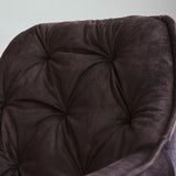 Esszimmerstuhl Audrey Dimehouse Anthrazit LxBxH 71x68x49 Stoff Stimmungsvolles Fotodetail