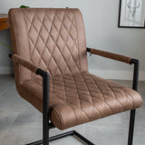 Esszimmerstuhl Dean Dimehouse Taupe LxBxH 70x58x57 Stoff Stimmung Foto Detail