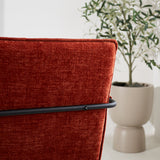 Sessel Hailey Chenille Dimehouse Kupfer LxBxH 66x64x37 Stoff Stimmungsvolles Fotodetail