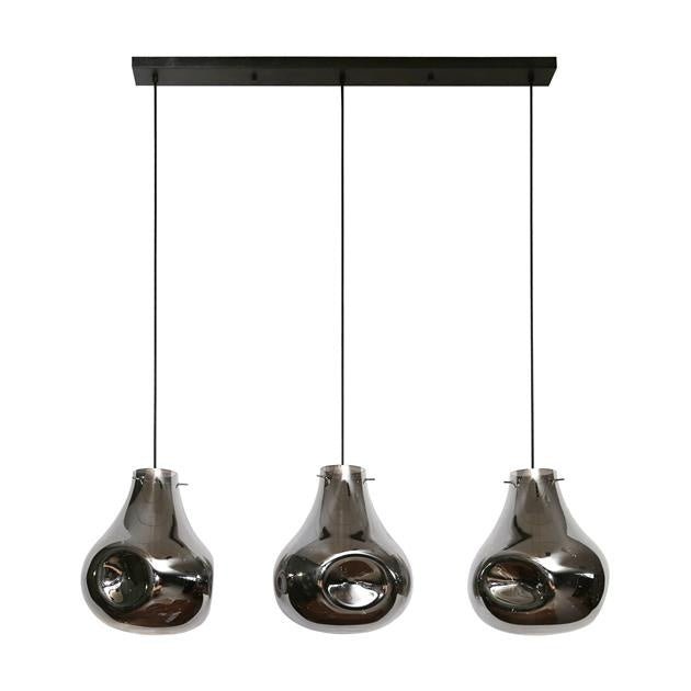 Hängelampe Denissia DH Interior Schwarz LxBxH 106x47x39 Metall Weiß Foto Seitenansicht