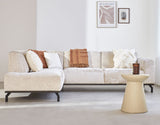 Sofa Chloe DeGeBe Beige Stoff Umgebungsfoto, Vorderansicht