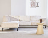 Sofa Chloe DeGeBe Beige Stoff Umgebungsfoto, Vorderansicht