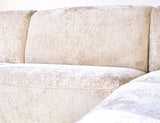 Sofa Chloe DeGeBe Beige Stoff Stimmungsvolles Fotodetail