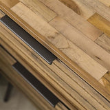 Nachttisch Sven DH Interior Weathered LxBxH 64x49x34 Teak Atmosphere Fotodetail