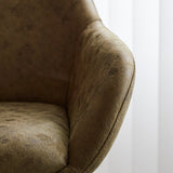 Barhocker Elise Ecoleather Dimehouse Grün LxBxH 88x61x54 Öko-Leder Stimmungsvolles Fotodetail