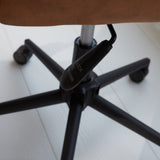 Bürostuhl Novan Dimehouse Cognac LxBxH 72x63x58 Stoff Stimmungsvolles Fotodetail