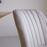 Esszimmerstuhl Schöner Samt Dimehouse Beige LxBxH 71x67x49 Stoff Stimmungsvolles Fotodetail