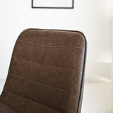 Esszimmerstuhl Mark Dimehouse Taupe LxBxH 74x56x54 Kunstleder Stimmungsvolles Fotodetail