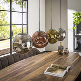 Hängelampe Ada DH Interior Silber LxBxH 125x45x30 Silber Ambientefoto schräge Vorderansicht