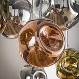 Hängelampe Ada DH Interior Silber LxBxH 135x73x37 Silber Stimmungsvolles Foto-Farbmuster