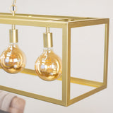 Hängelampe Aiden Dimehouse Gold LxBxH 105x41x36 Metall Atmosphärisches Fotodetail