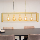 Duncan-Hängelampe Dimehouse Gold LxBxH 125x41x36 Metall Atmosphäre Foto Vorderansicht