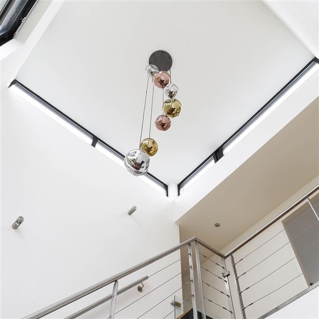 Hängelampe Ada DH Interior Silber LxBxH 71x60x57 Silber Ambientefoto in Situation