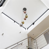 Hängelampe Ada DH Interior Silber LxBxH 71x60x57 Silber Ambientefoto in Situation