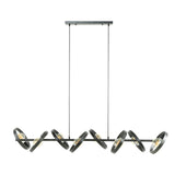 Hängelampe Otan DH Interior Charcoal LxBxH 168x44x19 Metal White Foto Vorderansicht
