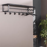 Garderobe Yme DH Interior Akazie LxBxH 103x37x30 Akazienholz Stimmungsvolles Foto diagonale Vorderansicht