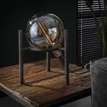 Tischleuchte Willow DH Interior Silber LxBxH 28x26x26 Silber Ambientefoto diagonale Vorderansicht