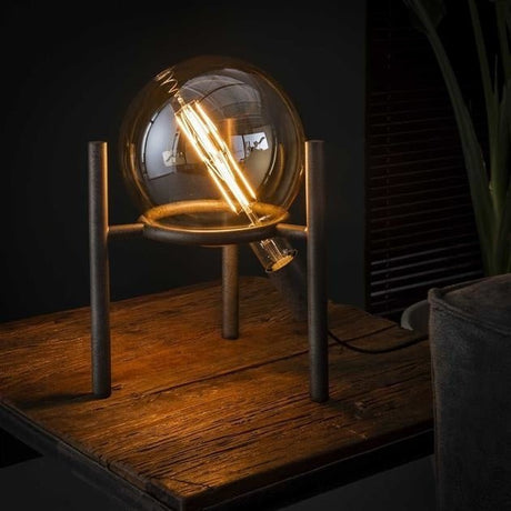 Tischleuchte Willow DH Interior Silber LxBxH 28x26x26 Silber Ambientefoto diagonale Vorderansicht