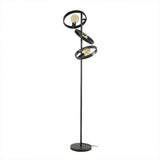 Stehlampe Otan DH Interior Anthrazit LxBxH 57x38x26 Metall Weiß Foto Vorderansicht